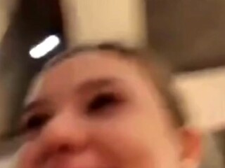 Hot Latina goes wild in public masturbation scene