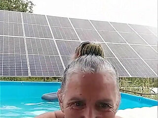 Hot Housewife Lukerya on Vacation by the Water