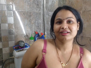 Stepniece Gives Stepuncle Sloppy Blowjob in Shower - Bathroom Sex