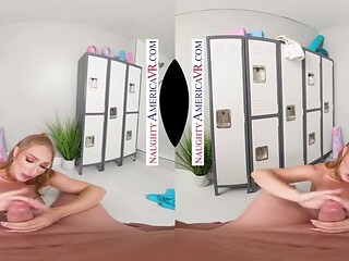 Skylar Snow's Steamy Locker Room Fuck Session