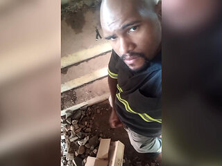 On the Building's Stairs, Hitting One