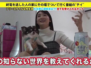 Asian babe gives a deepthroat blowjob before riding his cock cowgirl style