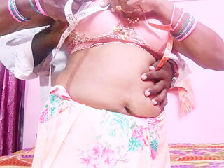 Indian Beautiful Saree Bhabi Fucking Tailor, Telugu Dirty Talks. Tailor Sex.