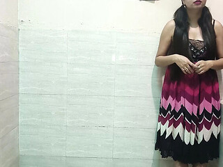 Desi Step Dad Punishes Young 18 Year Old Step Daughter for Smoking Alone