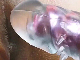 Young girl masturbates and then gets fucked in the ass after class her ass filled with cum
