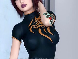 3d stepmom, hot mom, cartoni mamma