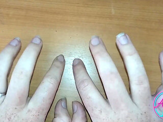 Ashley Ace Fingernail Tapping