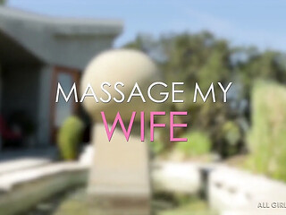 Cheating wife gets a sensual massage and more