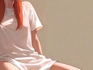 Mila Ai - Mila Teasing the Courier - Addont - by Porn Game 4u