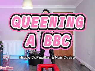 Queening A Big Black Cock