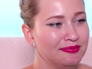 She Spilled Half a Bottle of Oil on Her Chest