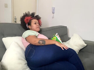 BBW Farting and Burping While I Watch TV