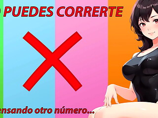 Cuarta prueba para masturbarse. El juego del calmar. JOI Roleplay en espa&ntilde_ol.