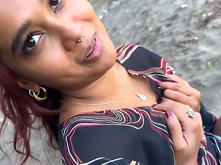 Petite desi nymph MiaZ gets filled with cum after a hot first date