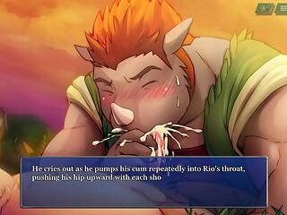 Volga and Rio Blowjob (KemoColiseum)