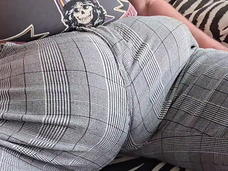 Walking Bulging in the Garden