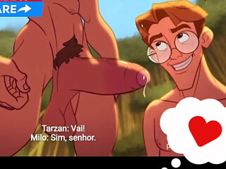 Tazan e Milo