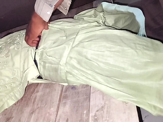 Indian stepmom gets down and dirty with stepson's tight anal hole in hot