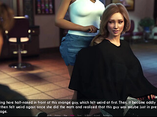Awam Sophia Showed Her Boob in the Hairsalon.