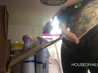 Hidden Desires: Brunette'_s Naughty Sneeky Play Whyte Gold