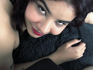 I teach my stepsister slut how to suck cock for real