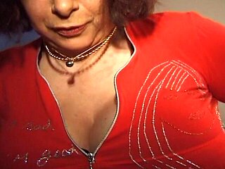 French Granny Got to Suck Cock at Dinner