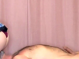 London Evans Slaps Dick for First Time