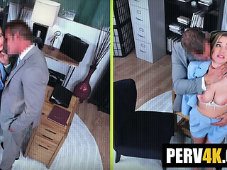 CAUGHT ON CCTV Fucked While My Husband Was Just Outside the Door Blake Blossom, Ken Feels, Jason Sarcinelli