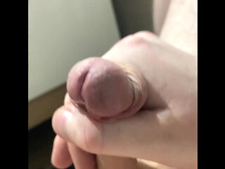 Bathroom play dick and ass