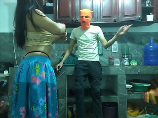 We Were Talking with My Stepsister, Then I Started Fantasizing About Her