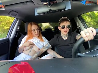 Etidva - Cheated On My Boyfriend With A Stranger Driver, He Fucked Me In The Car