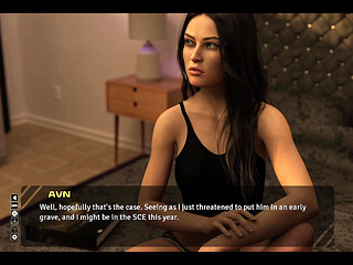 Move the Chains - Stunning Long Haired Brunette Loves Being Teased by Me Taboo Hentai 3D Game