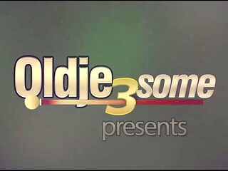 Oldje-3some featuring Alecia Fox's blonde clip
