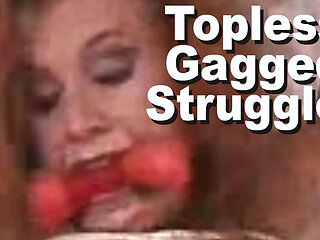 Marley Murphy Topless Gagged Struggle Hv4830