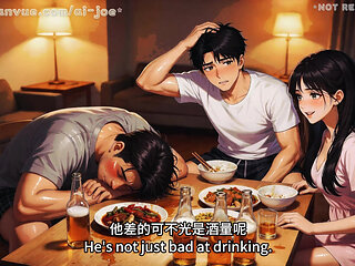 It turned out to be such a beautiful woman. She did this secretly to me... Generated by artificial intelligence.