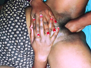 Desi Indian Bhabhi Anal Fingering - Step Uncle Hardcore Doggy Style with Tight Pussy Creampie - Hindi Viral XXX