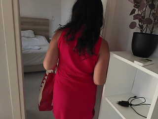 Sharing a Hotel Room with My Sexy Stepmom Is a Risky Endeavor
