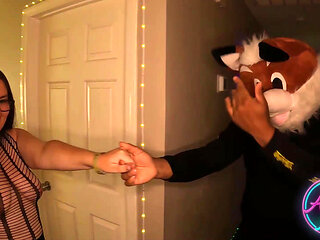 Ashley Ace & Finny in Bondage Chair