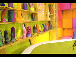 Covered in Ink, Stuffed by the Wall &ndash_ Her Zfilmz Solo Adventure