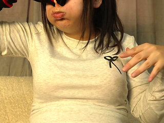 I Smell the Socks Which Are Very Smelly and It Makes Me Sneeze. I Keep Smelling