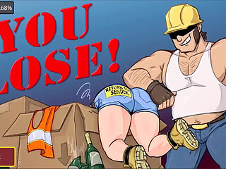Big boobs big ass girl fucks two huge cocks - barely working gameplay level 2