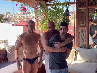 Alan Vicenzo used raw by xxl cock of Gianni Maggio