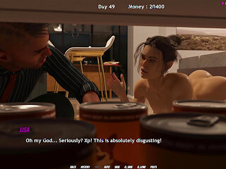 Lisa Total Investigation! by Dragofinder Studio - Hotwife Drenched in Cum 17