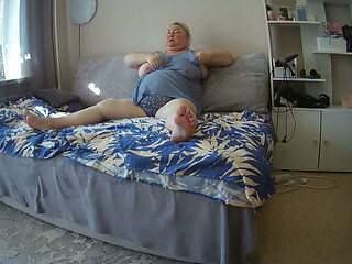 Mother-in-law's Big Hairy Pussy Craves a Big Hard Cock