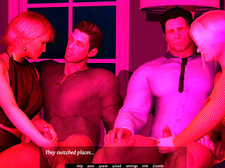 In Her Service V0.96 - Part 8 - Mistress Talia Starts the Four-person Swinger Fun, and I Got to Really Penetrate Her
