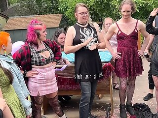 Gender Repeal Party - Hardcore Orgy Fucking to Celebrate Free Gender Expression - Cliff Media