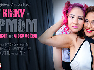 My Kinky Lesbian Stepmom Melissa Johnson Is Fucking Me With A Strapon