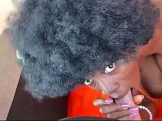 Petite step sis gets a big black cock and ass plug