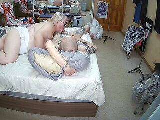I Fuck My Neighbor in Her Mouth and Cum Deep Down Her Throat