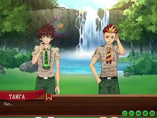 Game: Friends Camp path 2, part 20 - Waterfall (russian voiceover)